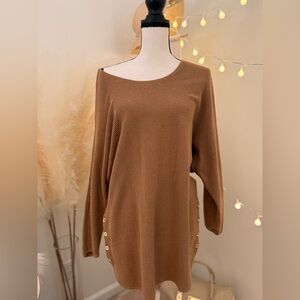 🌾 Michael Kors Button-Detail Sweater